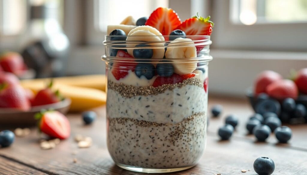 Vegan Protein Overnight Oats