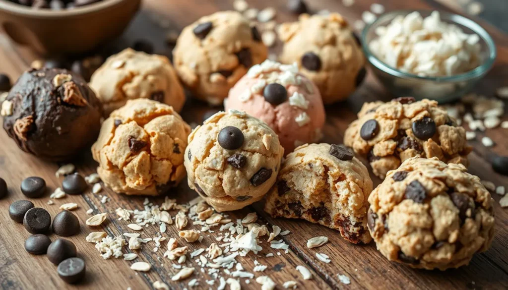 No-bake chocolate peanut butter cookies.