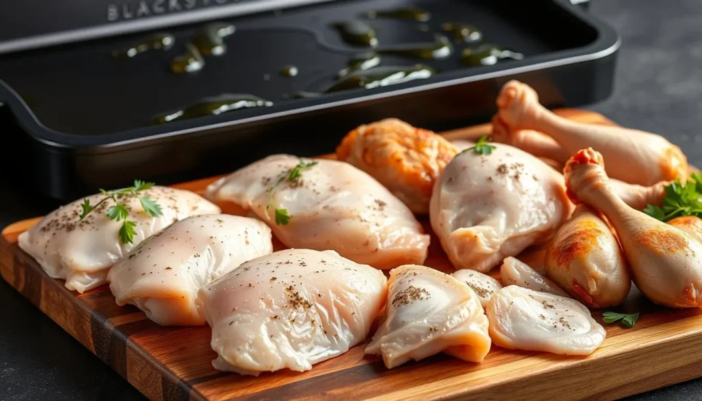 Chicken Cuts for Blackstone Griddle