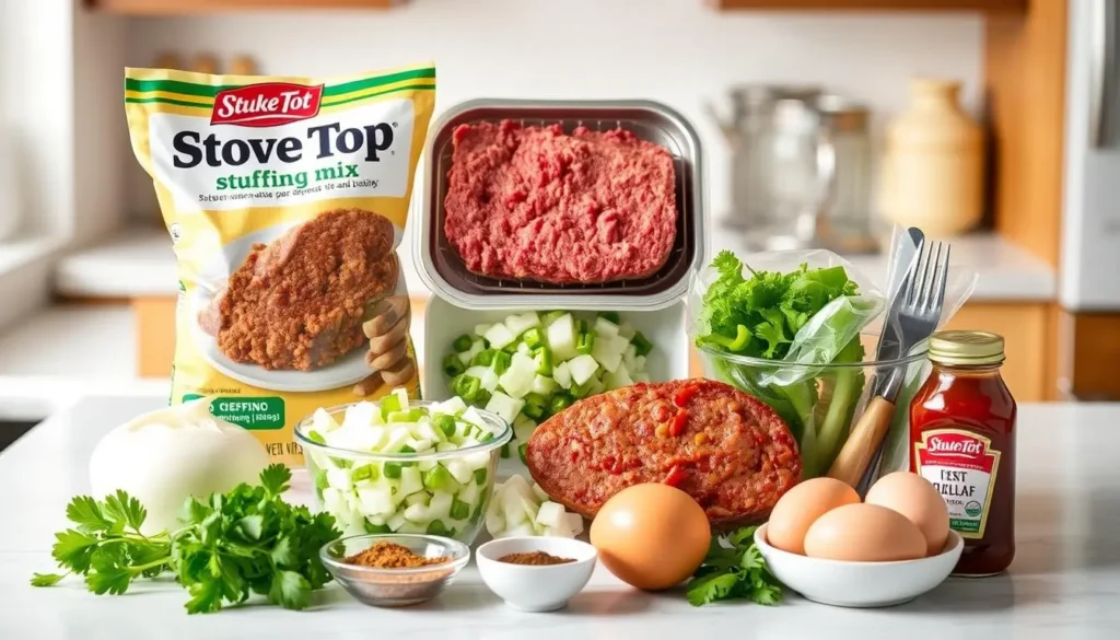 Stove Top Stuffing Meatloaf Ingredients