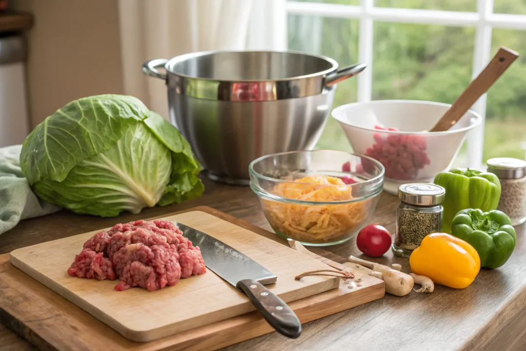 Kitchen tools for cabbage rolls recipe ground beef Kitchen tools for cabbage rolls recipe ground beef