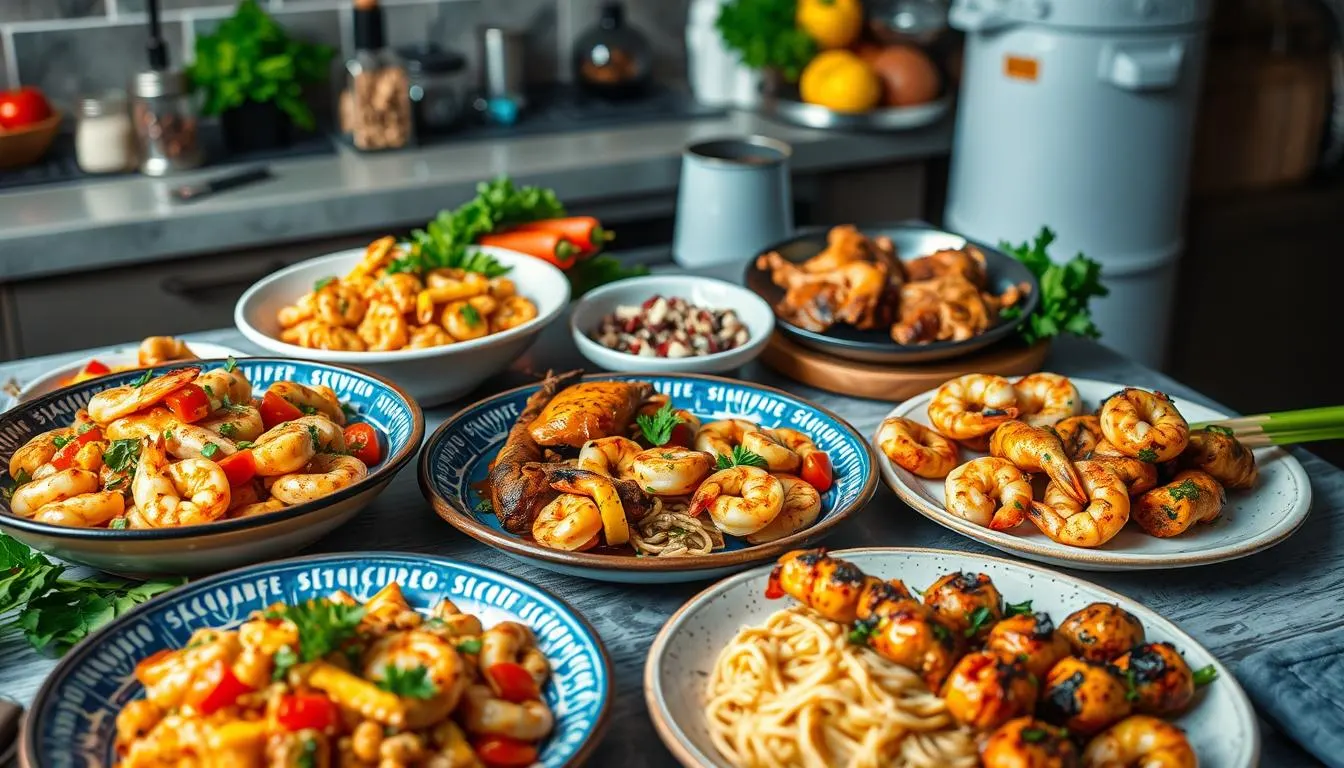 chicken and shrimp recipes