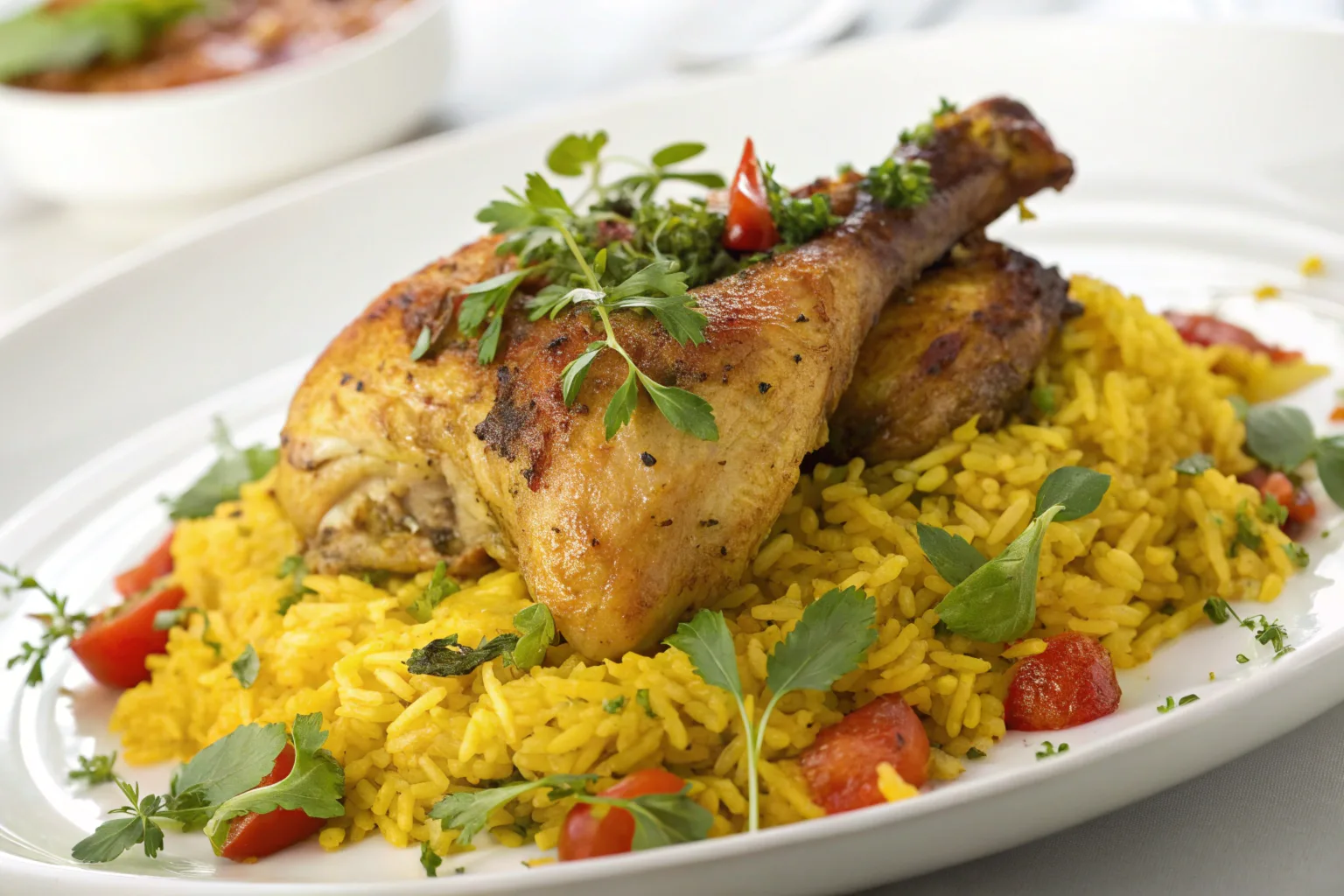 chicken and yellow rice recipe