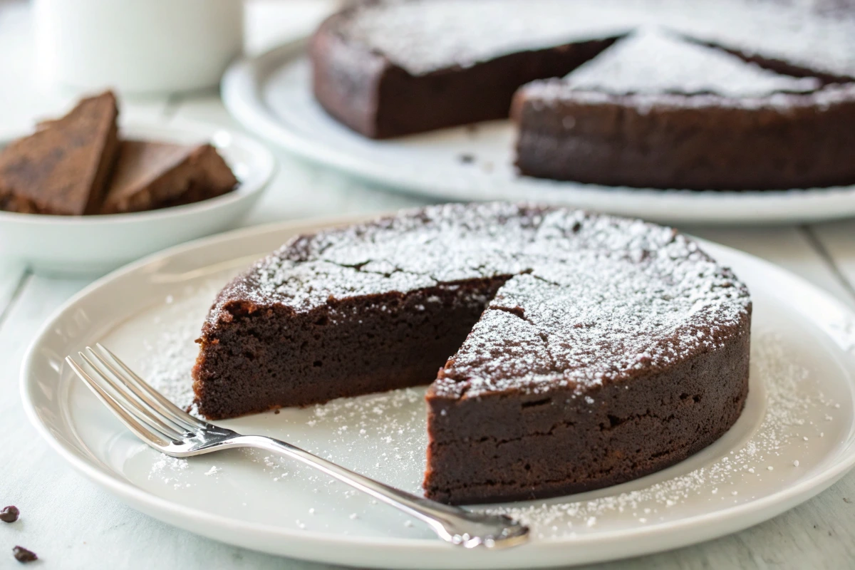 Flourless chocolate cake for Passover