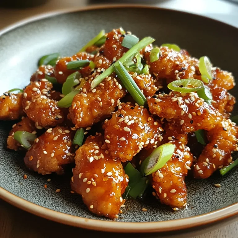 Crispy Honey Chilli Chicken coated in a sweet and spicy sauce