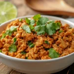Juicy seasoned chicken mince in a pan – best chicken mince recipes